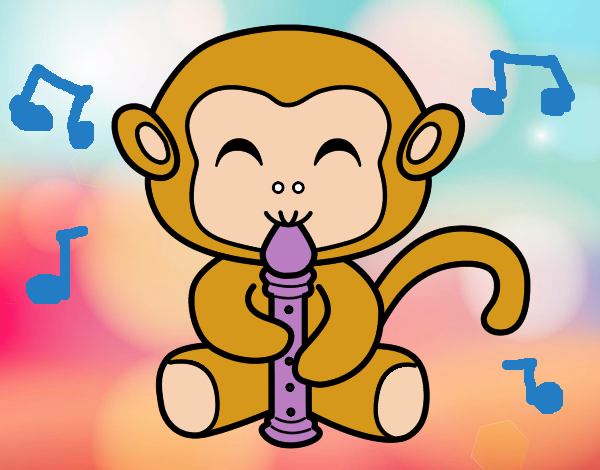 el mono músico