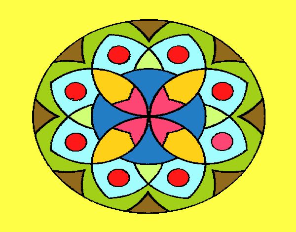 Dibujo Mandala 13 pintado por Gorritz