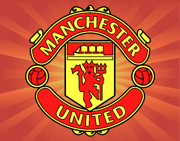 Dibujo Escudo del Manchester United pintado por androide2
