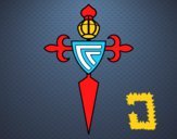 Dibujo Escudo del Real Club Celta de Vigo pintado por xJor