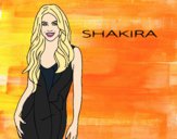 Dibujo Shakira pintado por tilditus