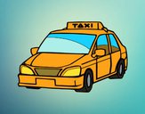 Dibujo Un taxi pintado por amalia