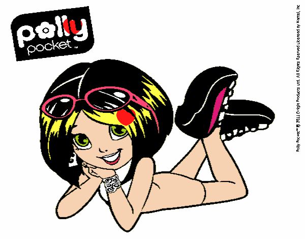 Dibujo Polly Pocket 13 pintado por Potte