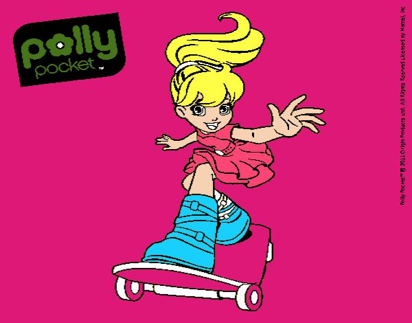 Dibujo Polly Pocket 7 pintado por Potte