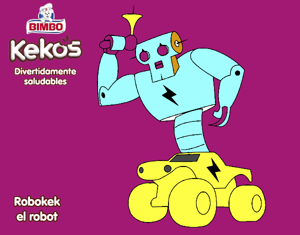 Dibujo Robokek el robot pintado por RocioNayla
