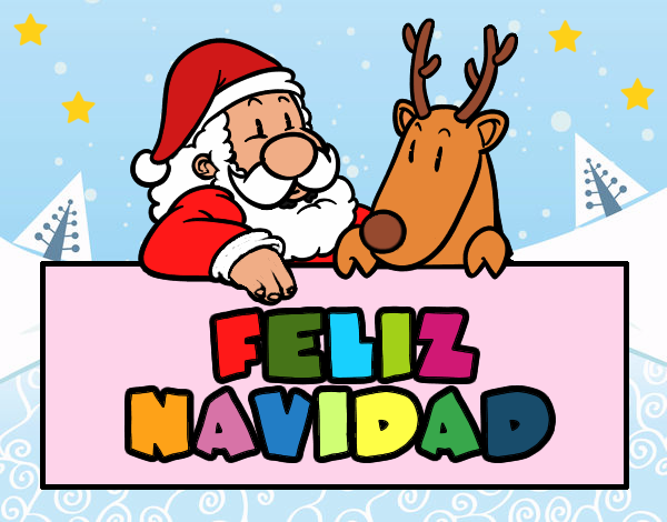 Dibujo Felices navidades pintado por LunaLunita