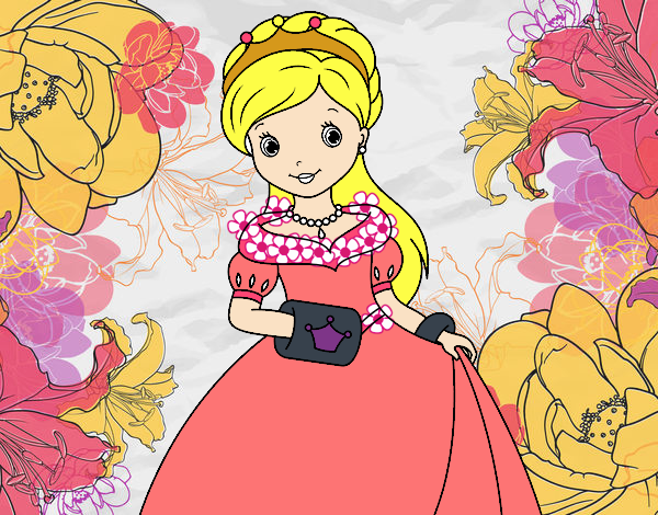 Dibujo Princesa de gala pintado por shigurashi