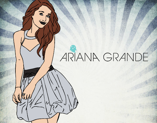 Dibujo Ariana Grande pintado por febe3000