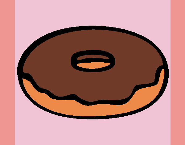 Dibujo Donuts 1 pintado por LunaLunita