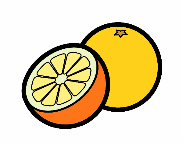 Dibujo Las naranjas pintado por ydmr