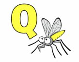Dibujo Q de Mosquito pintado por Aiyan