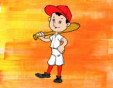 Dibujo Bateador de béisbol pintado por joseraul