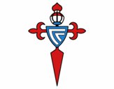 Dibujo Escudo del Real Club Celta de Vigo pintado por joseraul