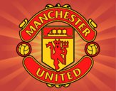Dibujo Escudo del Manchester United pintado por karyvan