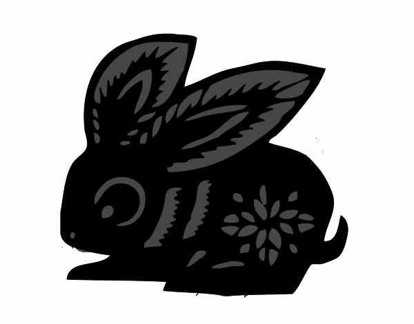 el conejo negro