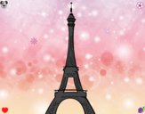 Dibujo La torre Eiffel pintado por Mandyta