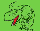 Dibujo Dinosaurio enfadado pintado por neysiberth