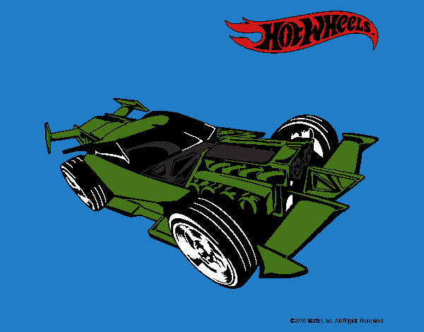 Dibujo De Hot Wheels Pintado Por En Dibujos Net El D A A Las