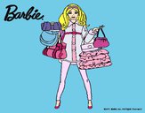 Dibujo Barbie de compras pintado por Potte