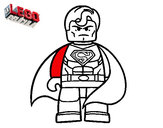 Dibujo Superman superheroe pintado por Javi Monte