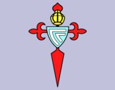 Dibujo Escudo del Real Club Celta de Vigo pintado por sufrit