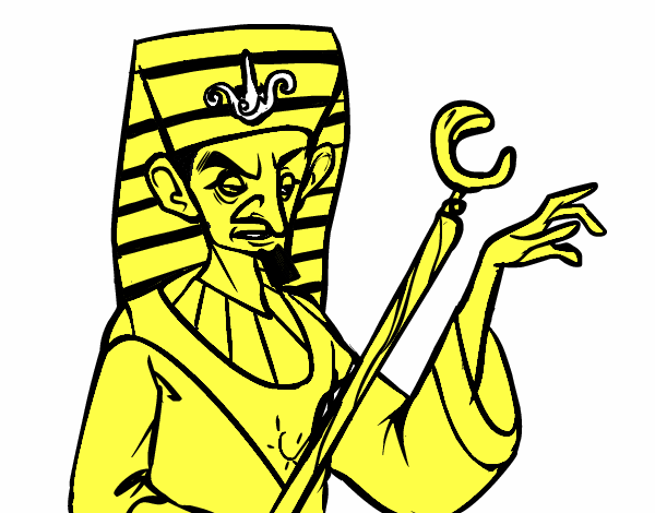 Faraón enfadado