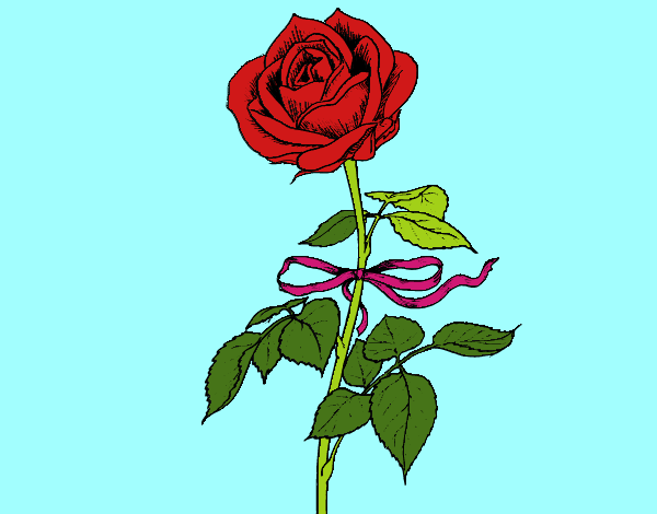 Dibujo Una rosa pintado por Jesi11