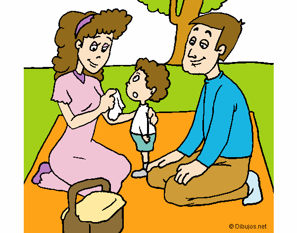 Dibujo De picnic pintado por zukaritos