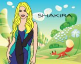 Dibujo Shakira pintado por sarayyy222