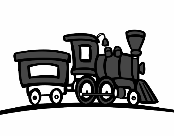 Tren con vagón