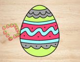 Dibujo Huevo del día de Pascua pintado por gabrielars