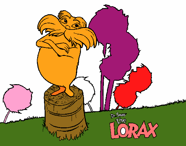 Dibujo Lorax pintado por SilvAnd