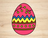 Dibujo Un huevo de Pascua pintado por gabrielars