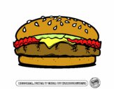 Dibujo Crea tu hamburguesa pintado por edw1z