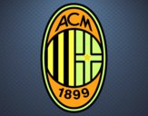 Dibujo Escudo del AC Milan pintado por bautopa
