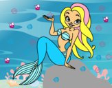 Dibujo Sirena sexy pintado por clowden200