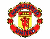 Dibujo Escudo del Manchester United pintado por franchi