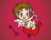 Dibujo Niño Cupido pintado por sheyla324