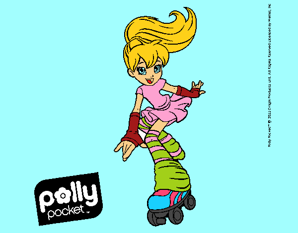 Dibujo Polly Pocket 1 pintado por hpna