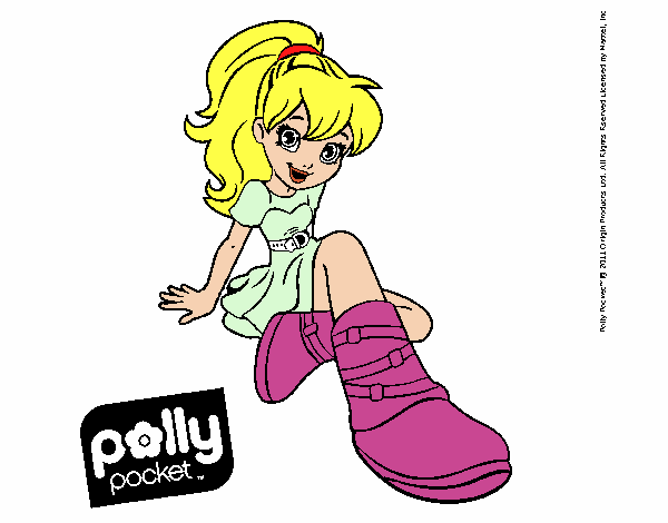 Dibujo Polly Pocket 9 pintado por julian60