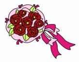 Dibujo Ramo de gardenias pintado por fernamda