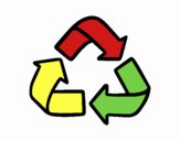 Símbolo del reciclaje