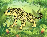 Dibujo Un leopardo pintado por marielys12