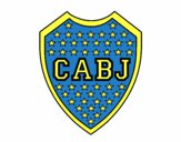 Dibujo Escudo del Boca Juniors pintado por bautopa