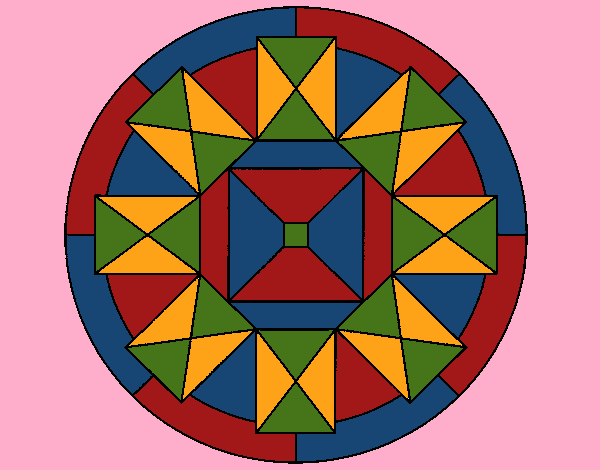 Dibujo Mandala 30 pintado por vero72