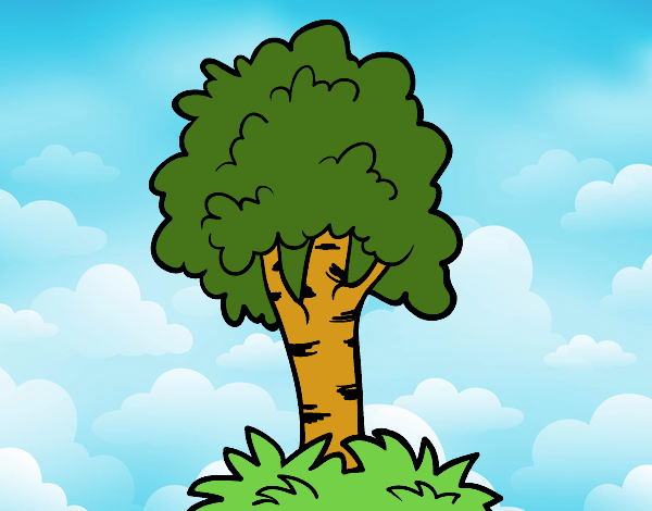 Dibujo Árbol 7 pintado por LunaLunita