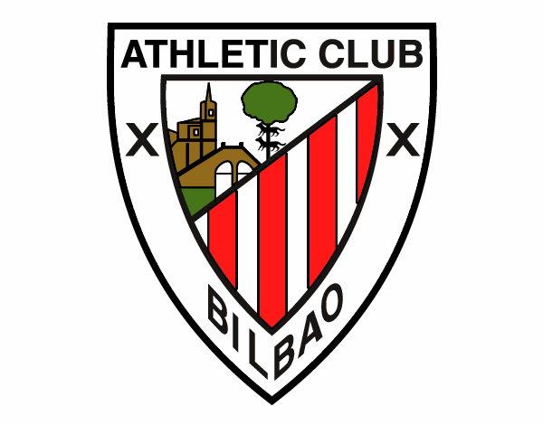 Dibujo Escudo del Athletic Club de Bilbao pintado por LucasArter