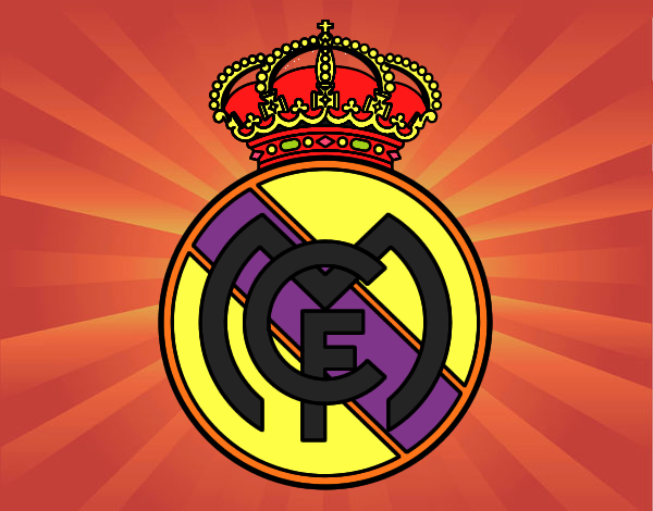 Dibujo Escudo del Real Madrid C.F. pintado por Daniel777