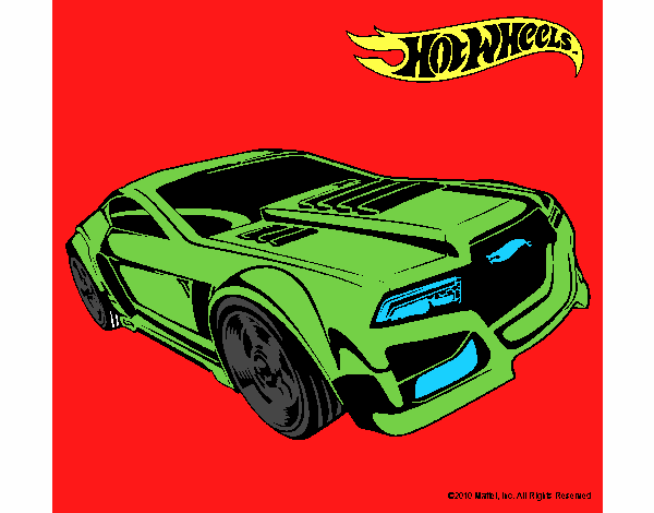 Dibujo Hot Wheels 5 pintado por jesus2015