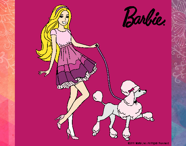 barbie y su perro